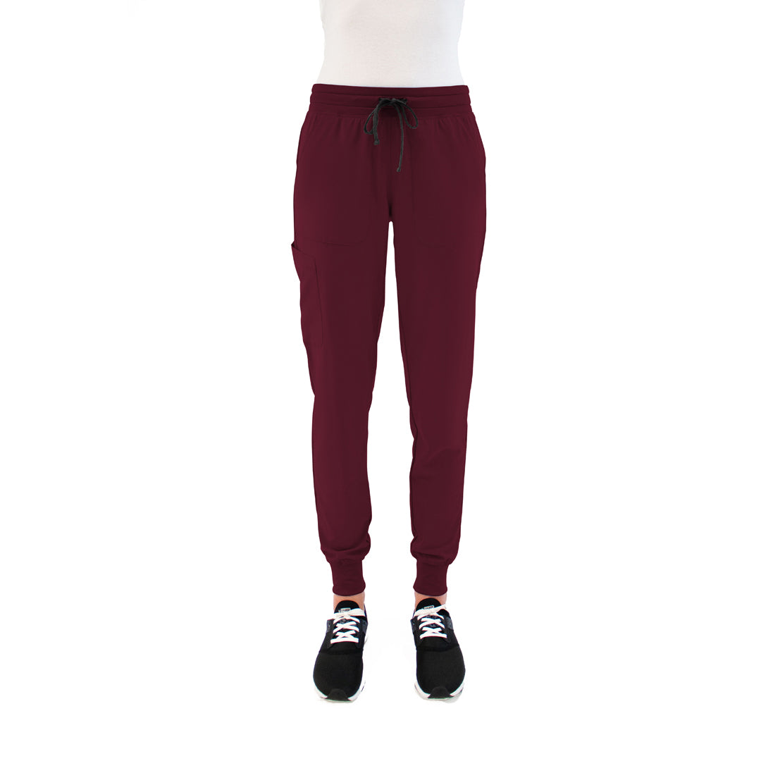 House of Uniforms The Matrix Impulse Jogger Pant | Ladies | Regular Maevn Wine