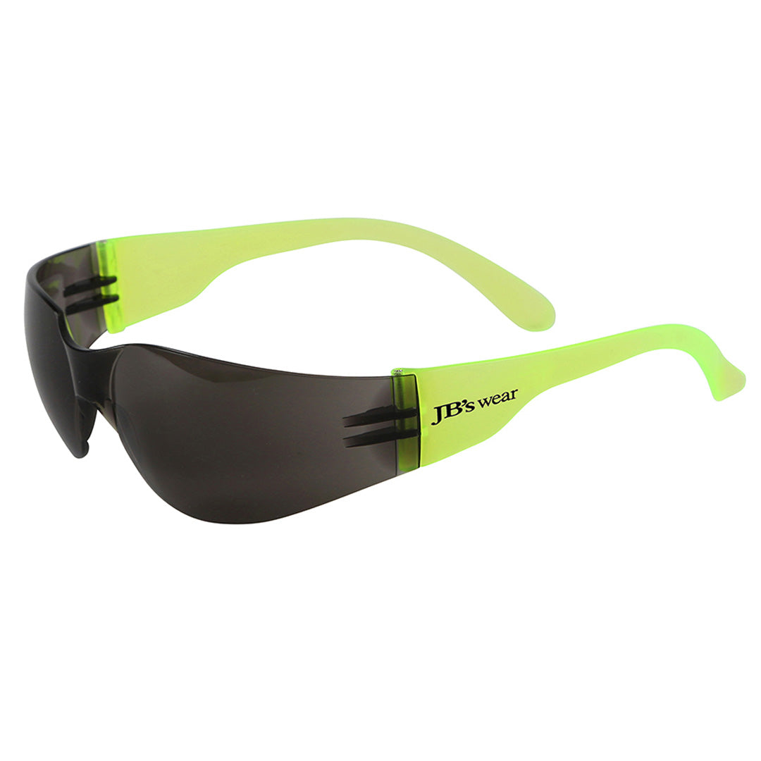 House of Uniforms The Eye Saver Safety Spec | 12 Piece Pack Jbs Wear Lime