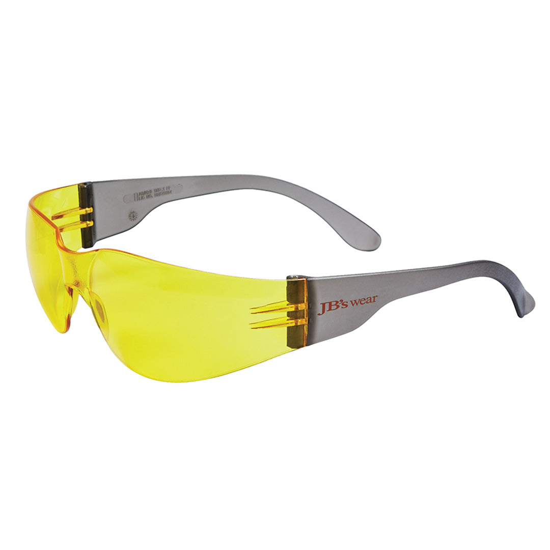 House of Uniforms The Eye Saver Safety Spec | 12 Piece Pack Jbs Wear Amber