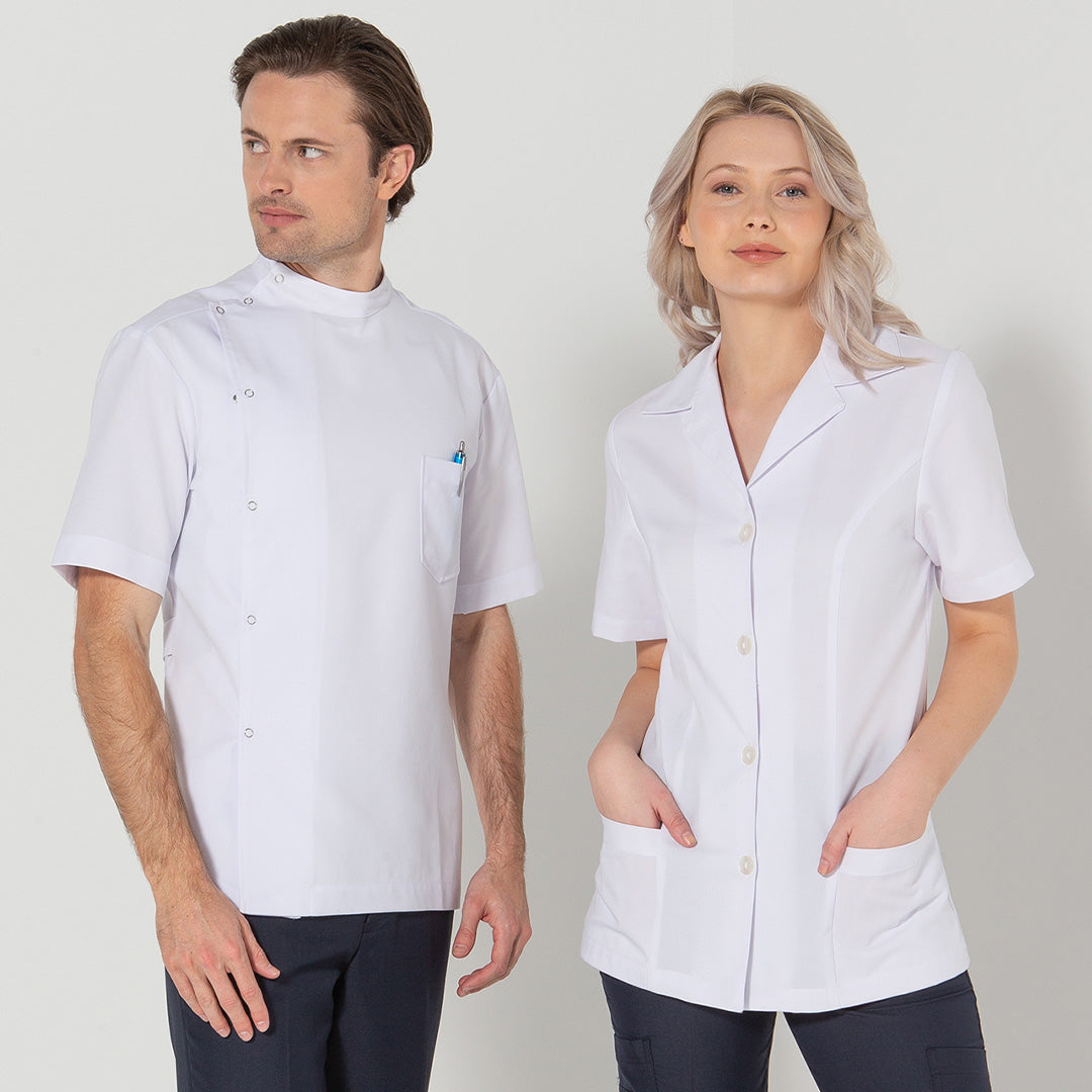 House of Uniforms The Side Stud Pharmacy Jacket | Lusterlene | Mens LSJ Collection