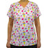 House of Uniforms The V Neck Printed Scrub Top | Ladies Maevn HSMR