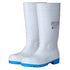 House of Uniforms The Steel Toe Cap & Plate Gumboot | Adults Jbs Wear White