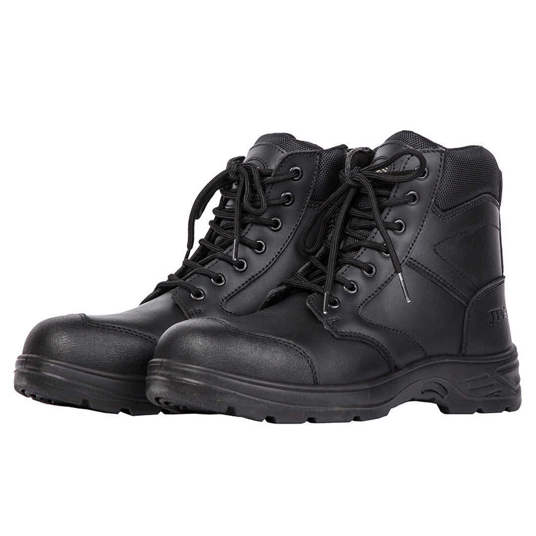 House of Uniforms The Composite Toe 5 Inch Zip Boot | Adults Jbs Wear Black
