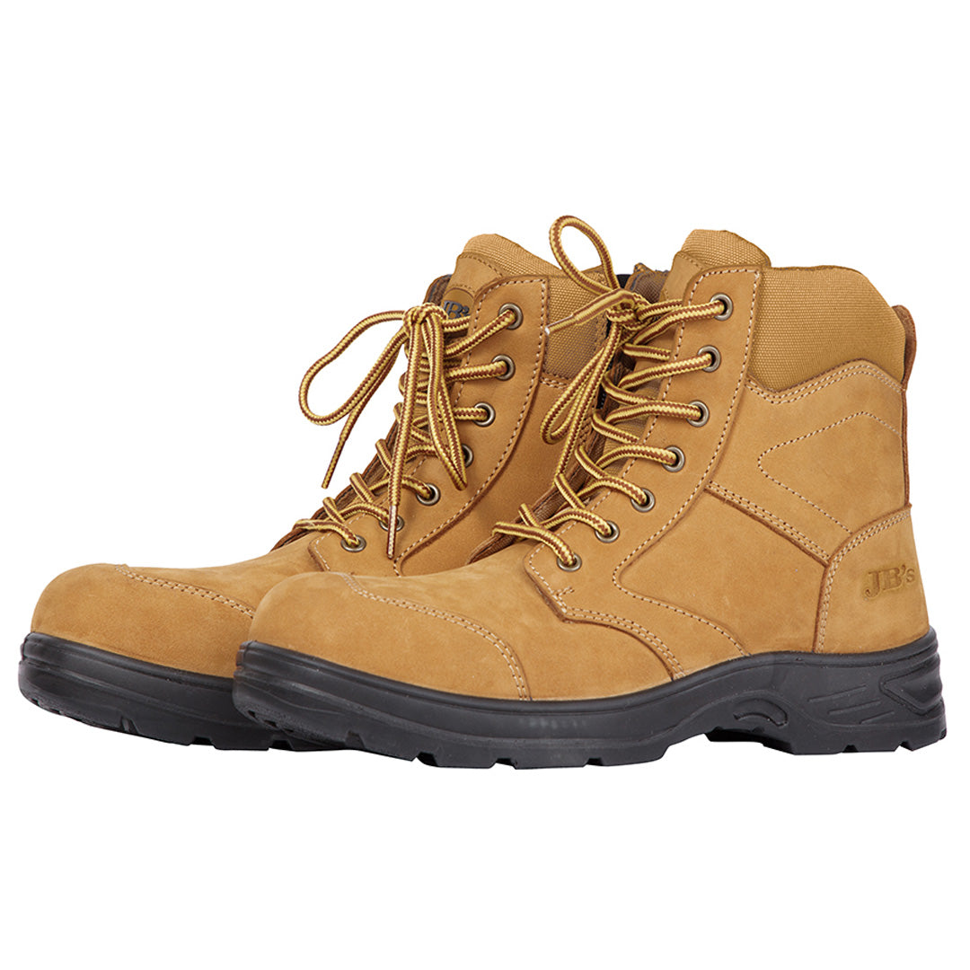House of Uniforms The Composite Toe 5 Inch Zip Boot | Adults Jbs Wear Wheat