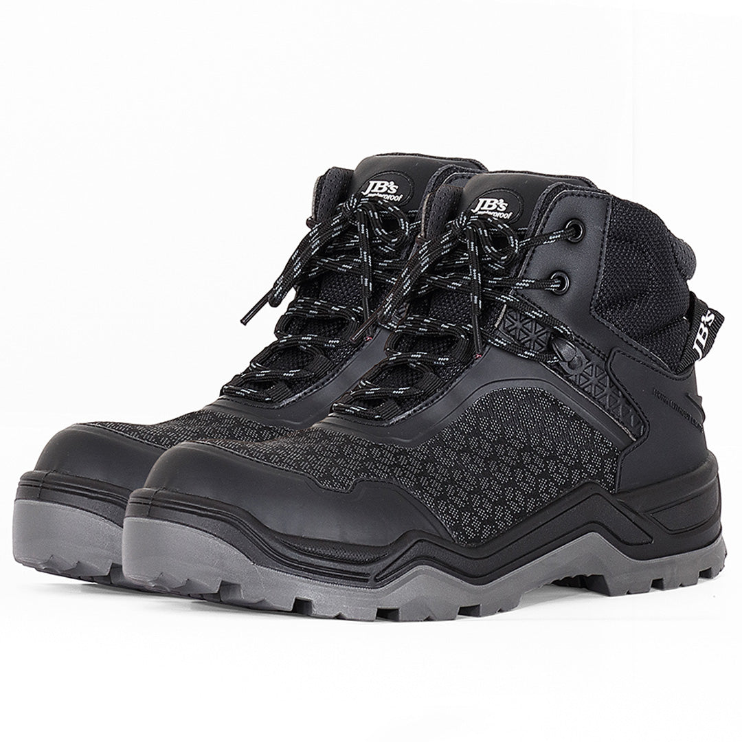 House of Uniforms The Cyclonic Waterproof Safety Boot | Adults Jbs Wear Black