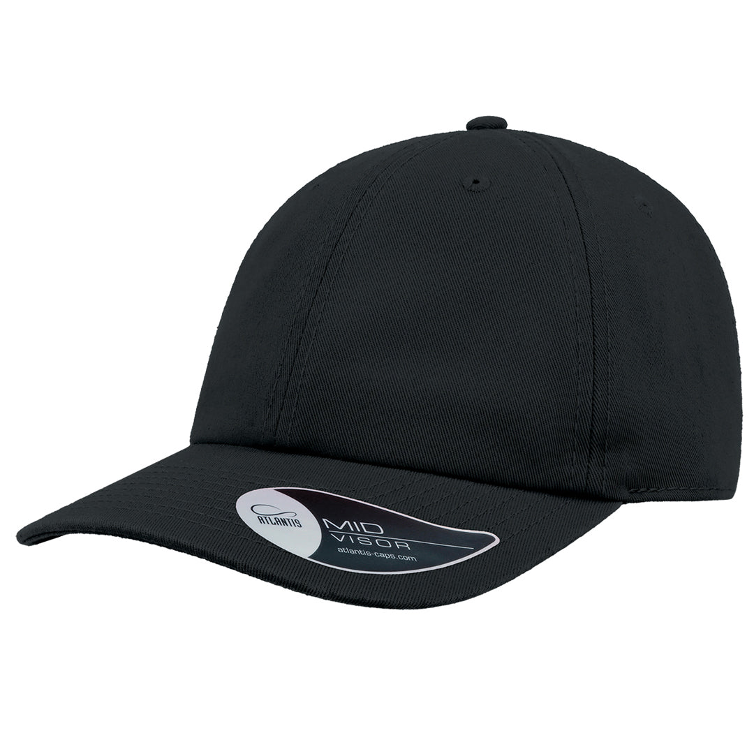 House of Uniforms The Dad Hat | Atlantis Atlantis Headwear Black