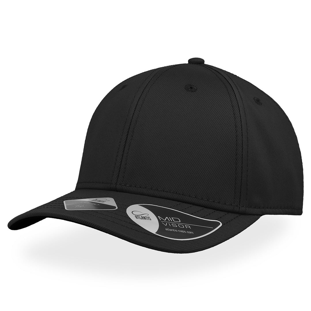 House of Uniforms The Base Cap | Atlantis Atlantis Headwear Black