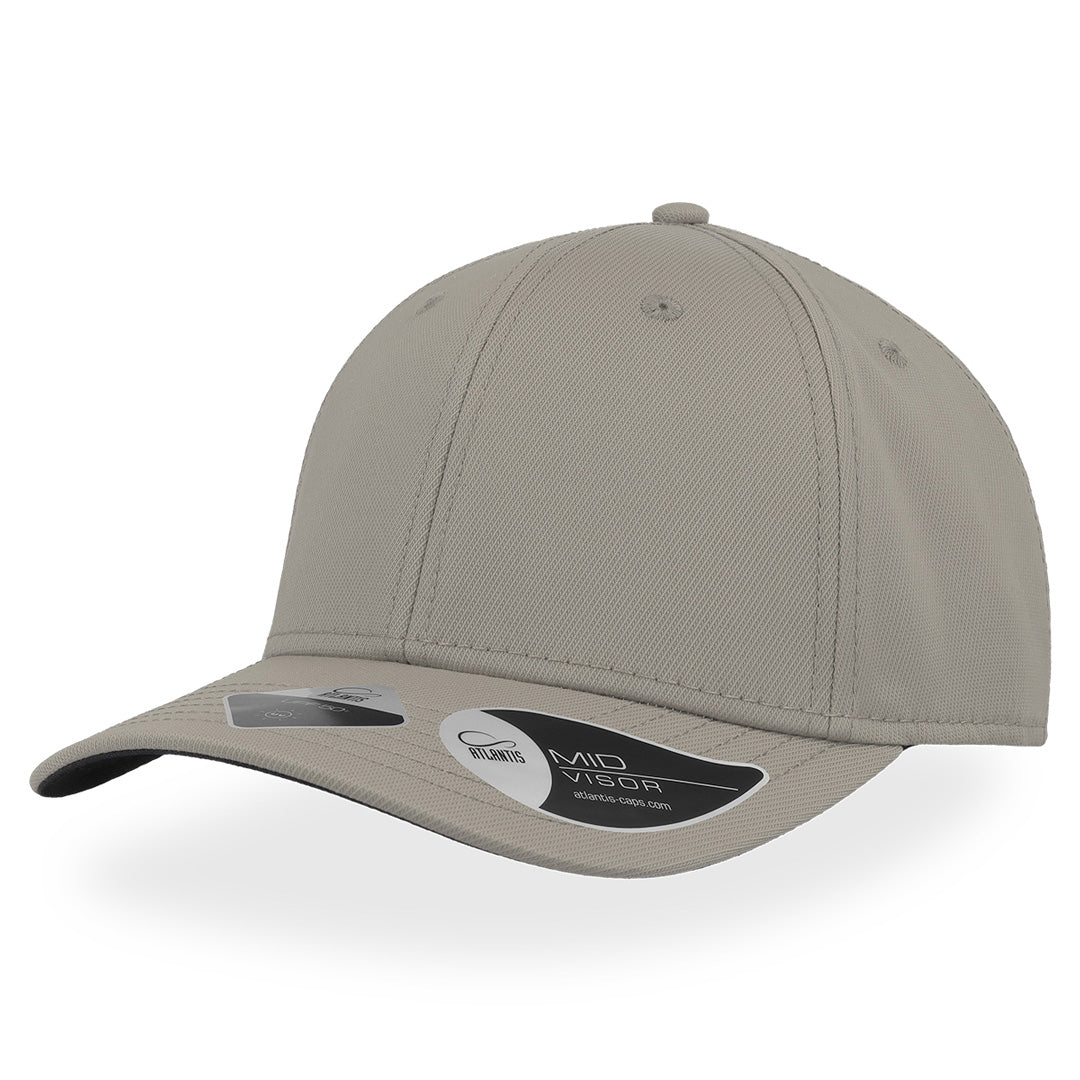 House of Uniforms The Base Cap | Atlantis Atlantis Headwear Grey