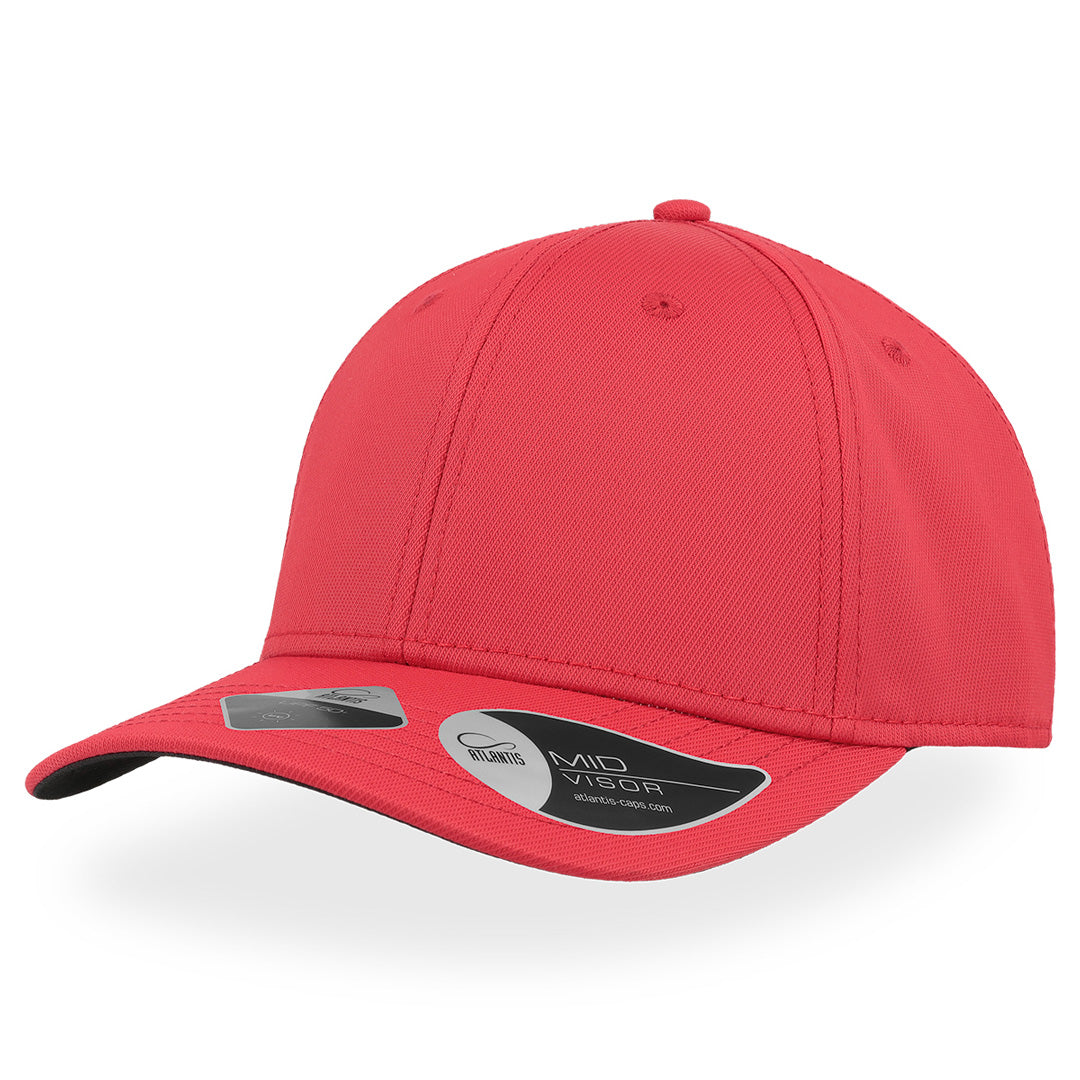 House of Uniforms The Base Cap | Atlantis Atlantis Headwear Red