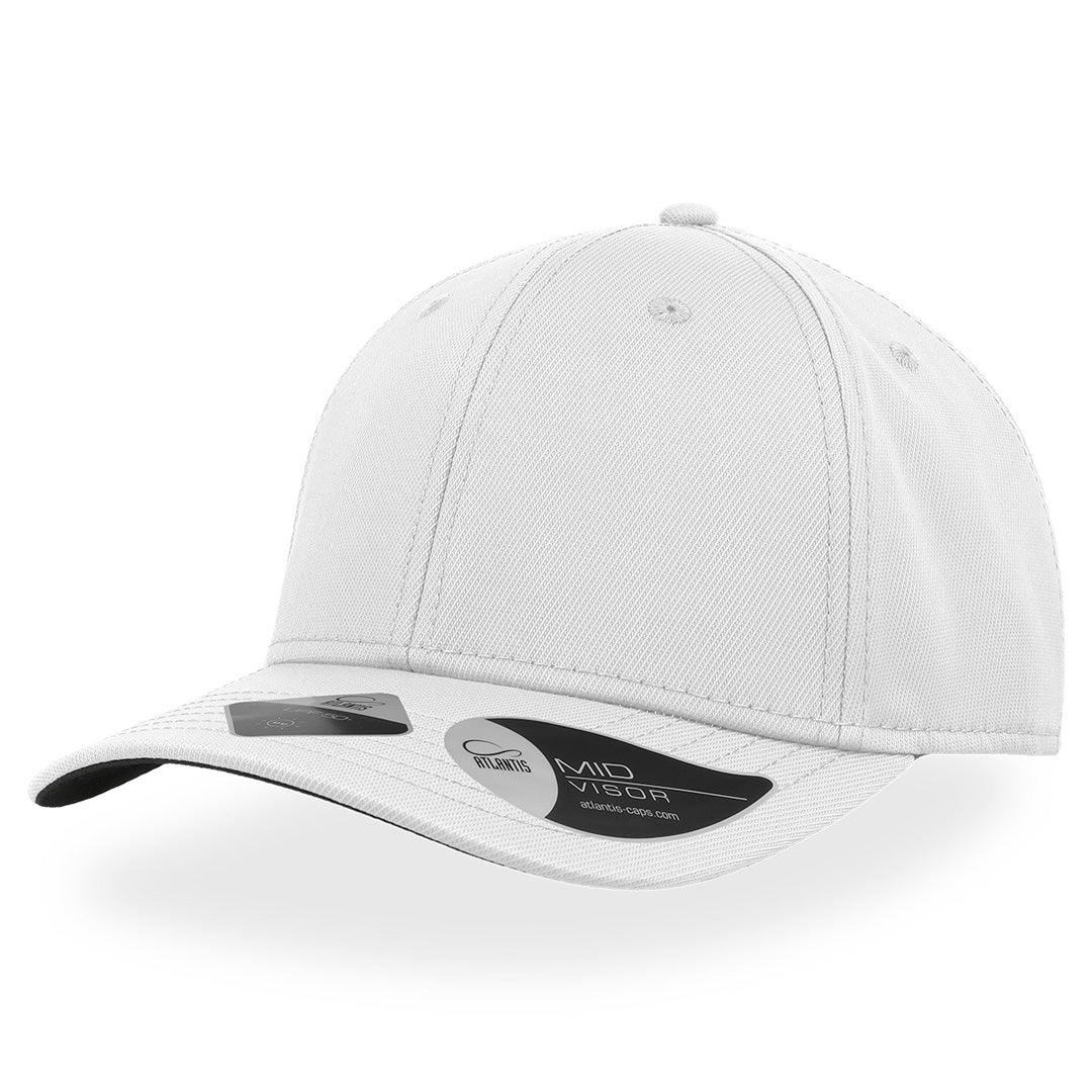 House of Uniforms The Base Cap | Atlantis Atlantis Headwear White