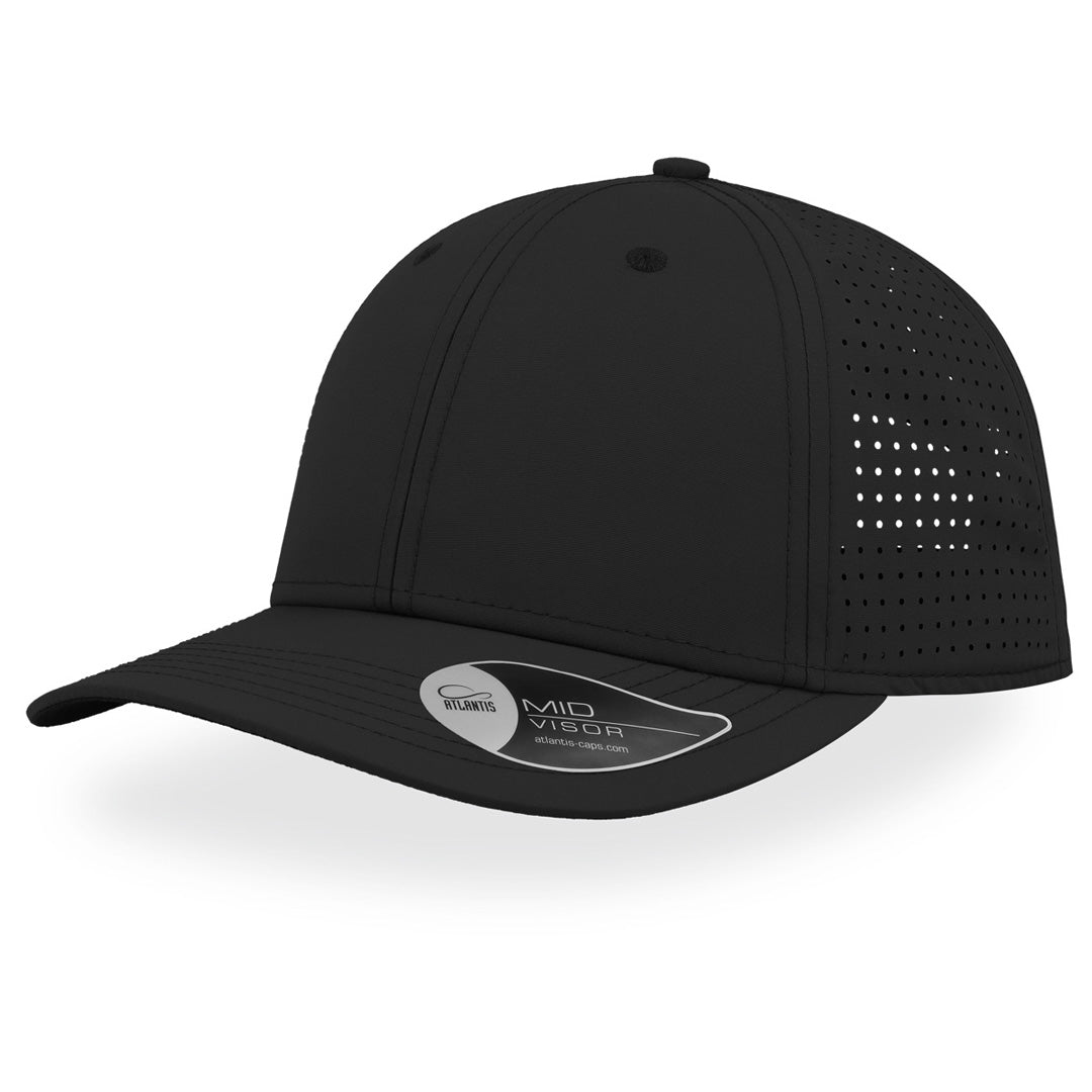 House of Uniforms The Breezy Cap | Atlantis Atlantis Headwear Black