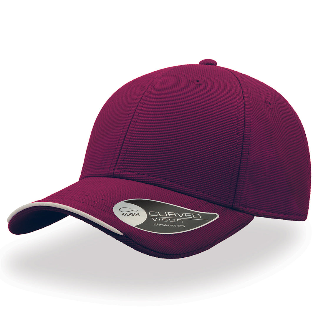 House of Uniforms The Estoril Cap | Atlantis Atlantis Headwear Burgundy