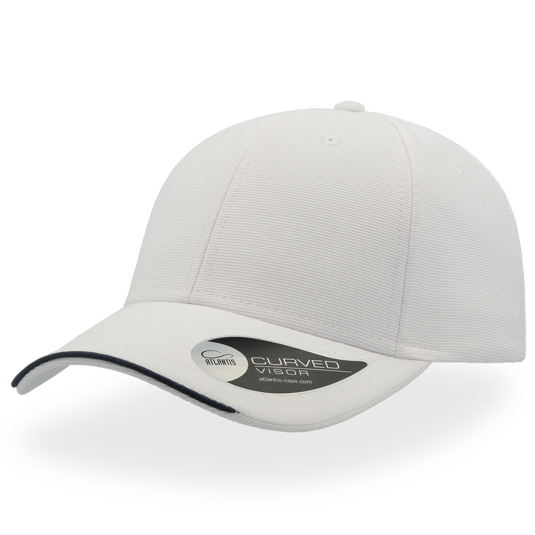 House of Uniforms The Estoril Cap | Atlantis Atlantis Headwear White