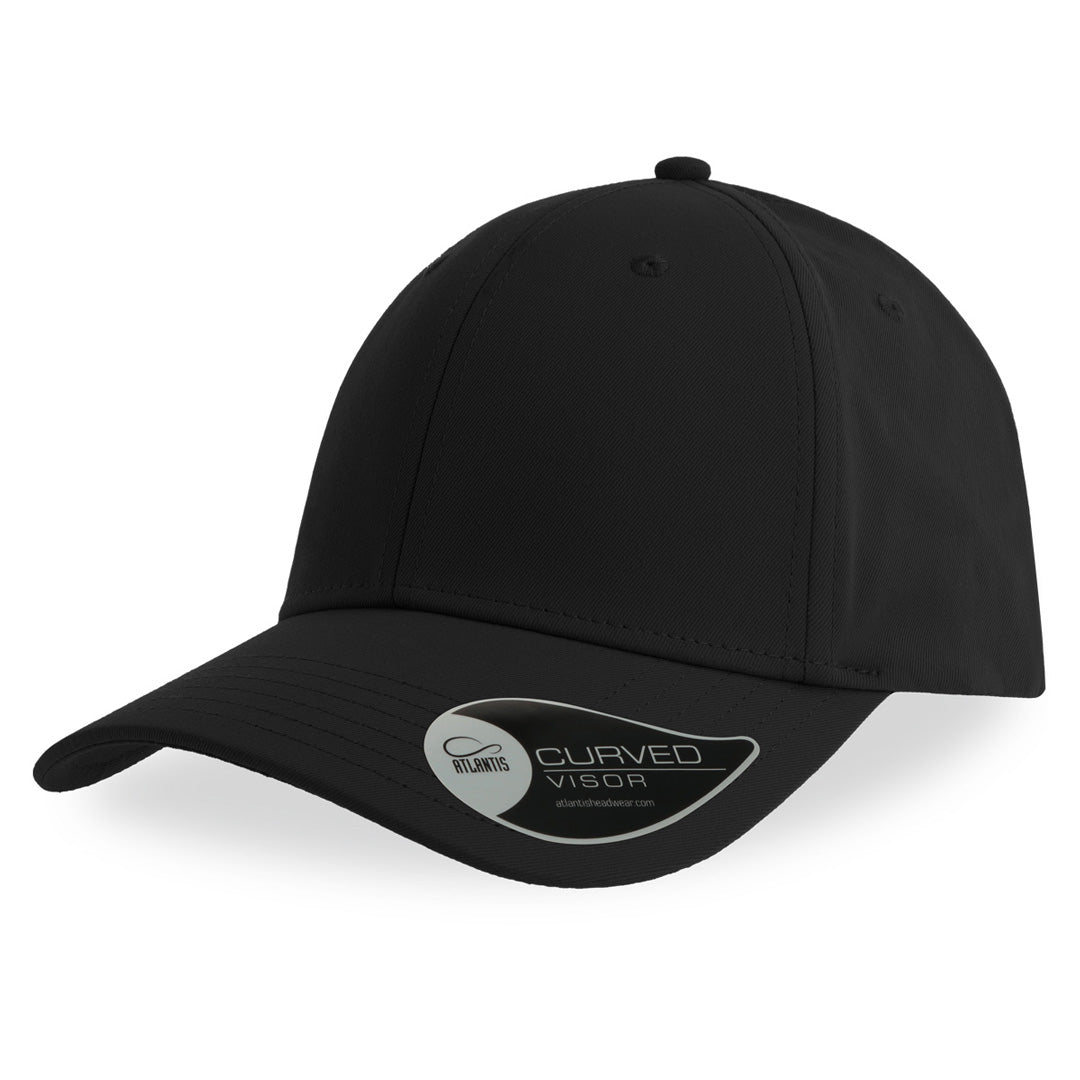 House of Uniforms The Bolt Cap | Atlantis Atlantis Headwear Black