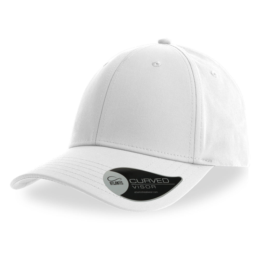 House of Uniforms The Bolt Cap | Atlantis Atlantis Headwear White