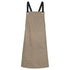 House of Uniforms The Brooklyn Apron | Cross Back Identitee Sage Green with Black Strap