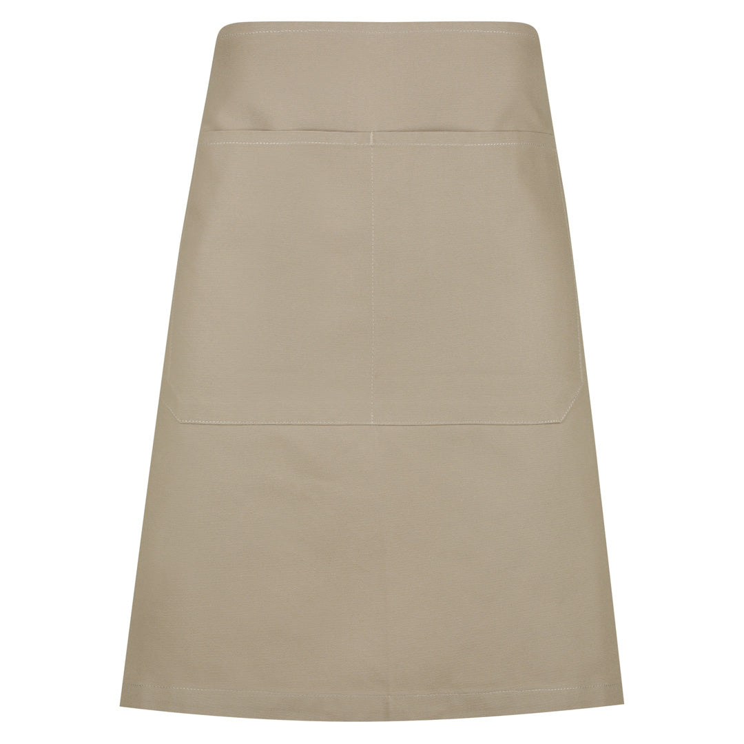 House of Uniforms The Jimmy Apron | Waist Identitee Walnut with Black Strap