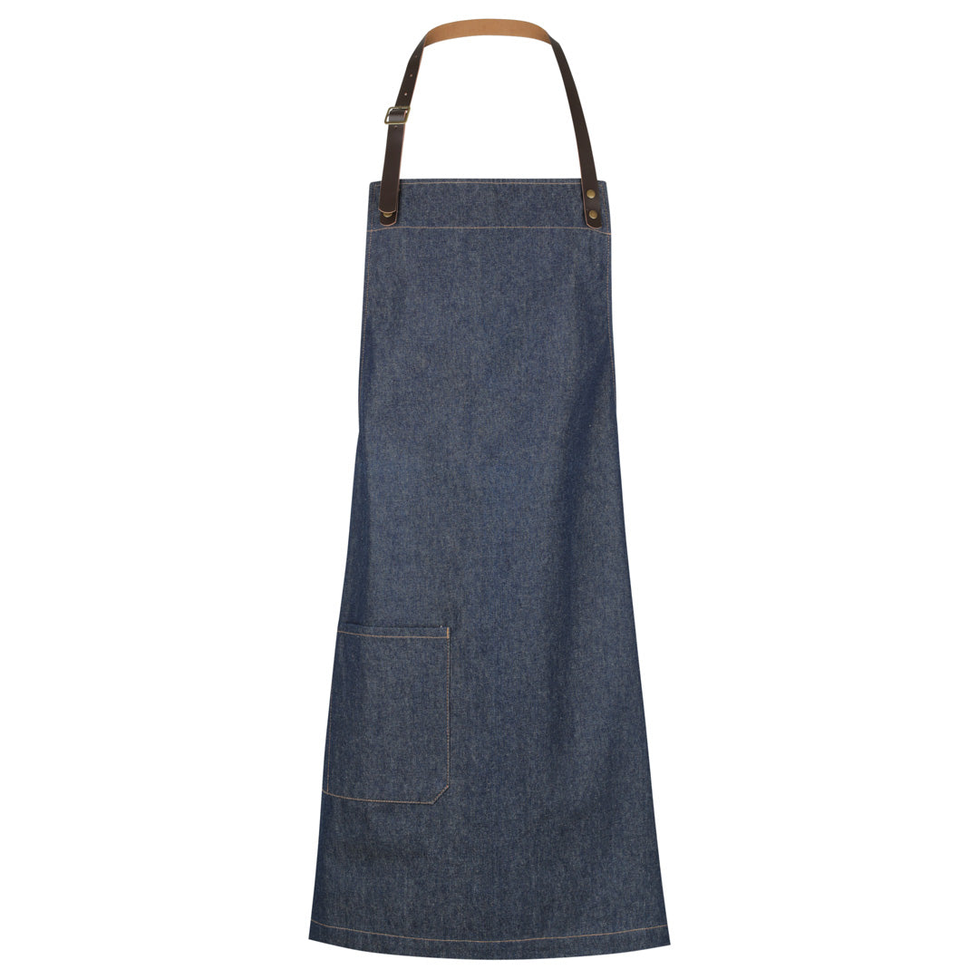 House of Uniforms The Byron Apron | Bib Identitee Indigo
