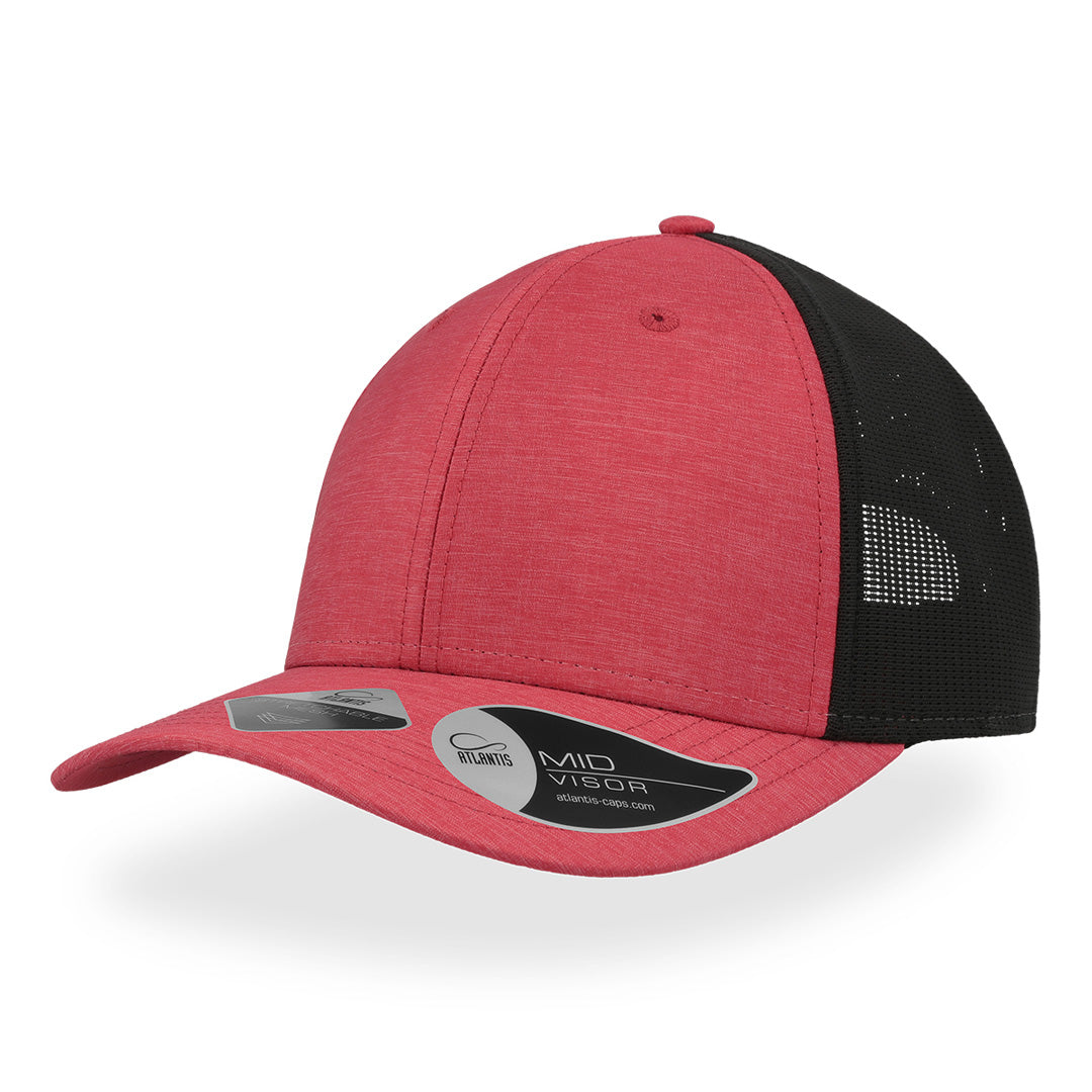 House of Uniforms The Whippy Cap | Atlantis Atlantis Headwear Red Marle
