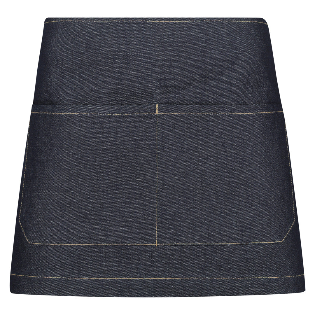 House of Uniforms The Bronte Apron | Short Identitee Indigo
