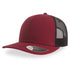 House of Uniforms The Sonic Trucker Cap | Atlantis Atlantis Headwear Cardinal