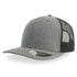 House of Uniforms The Sonic Trucker Cap | Atlantis Atlantis Headwear Grey Marle/Black