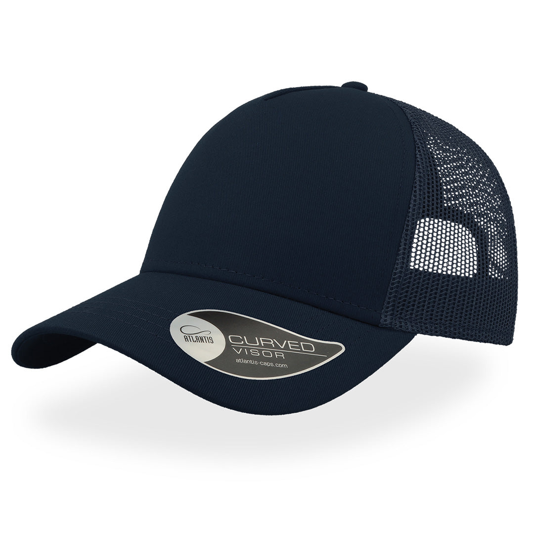 House of Uniforms The Rapper Cotton Cap | Atlantis Atlantis Headwear Navy