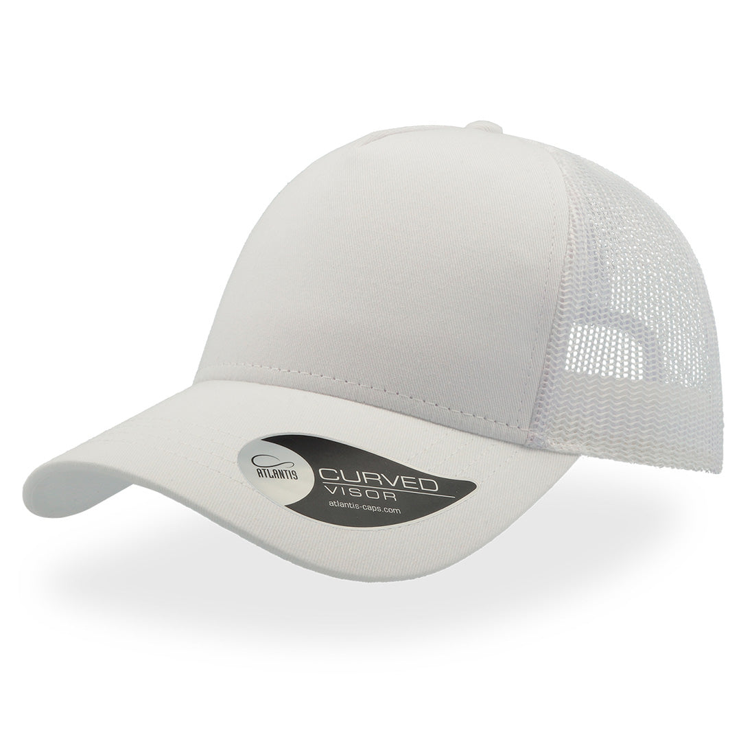 House of Uniforms The Rapper Cotton Cap | Atlantis Atlantis Headwear White