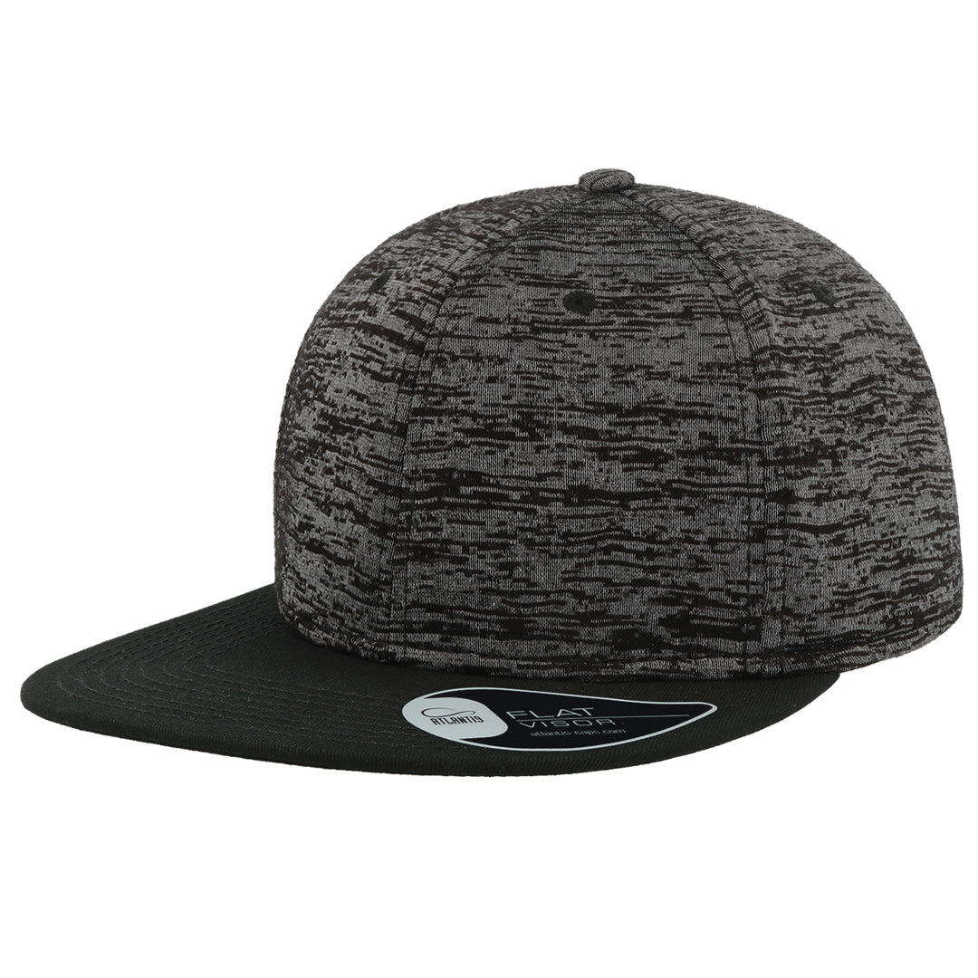 House of Uniforms The Boost Cap | Atlantis Atlantis Headwear Black Heather / Black
