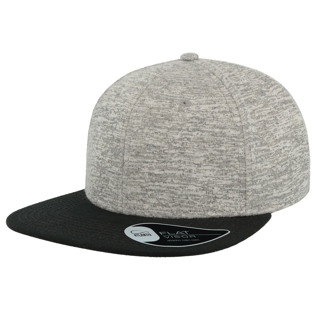 House of Uniforms The Boost Cap | Atlantis Atlantis Headwear Grey Heather / Black