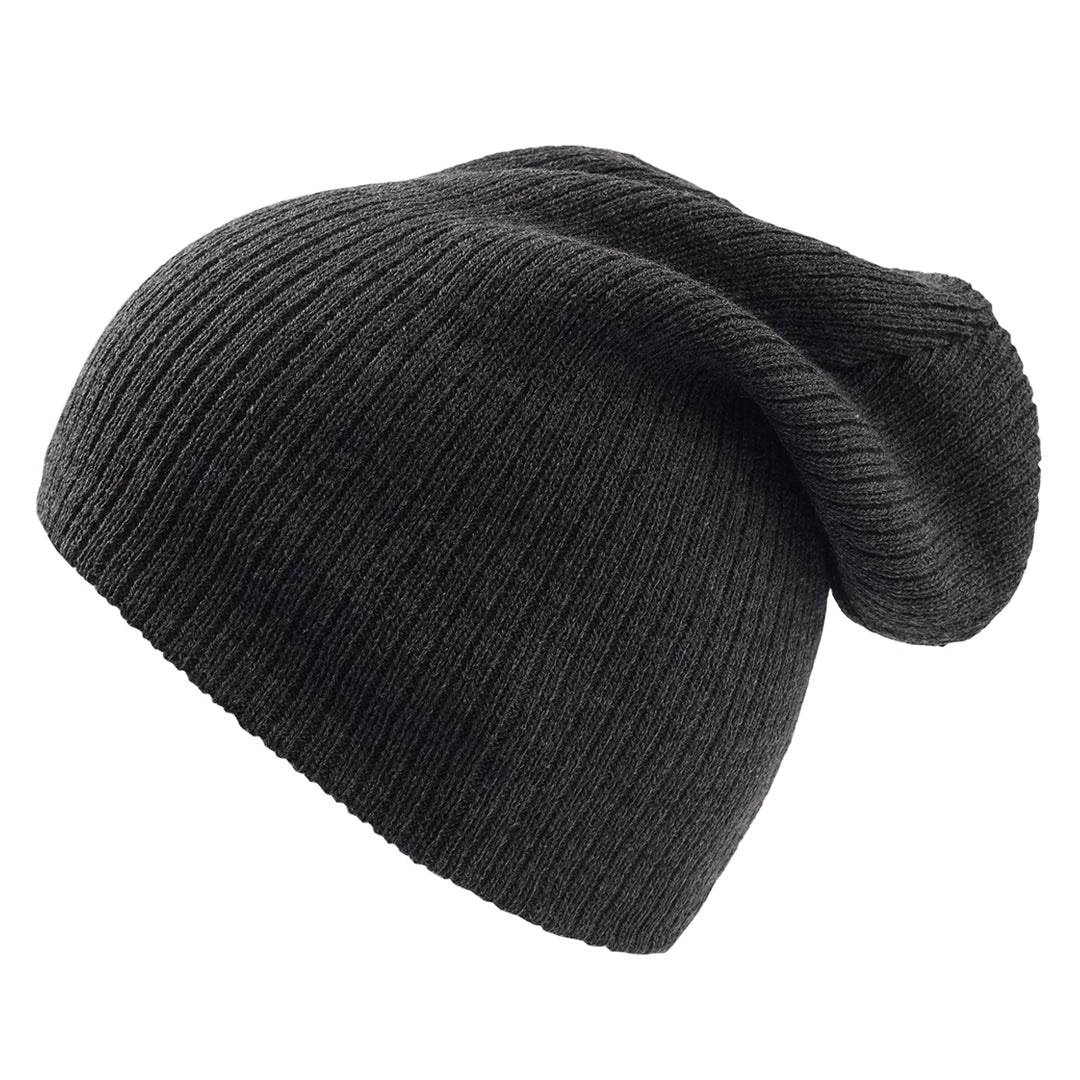 House of Uniforms The Brad Beanie | Atlantis Atlantis Headwear Black Melange