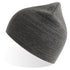 House of Uniforms The Shine Beanie | Adults Atlantis Headwear Grey