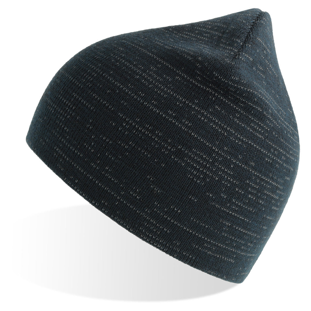 House of Uniforms The Shine Beanie | Adults Atlantis Headwear Navy