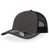 House of Uniforms The Recy Three Cap | Atlantis Atlantis Headwear Dark Grey