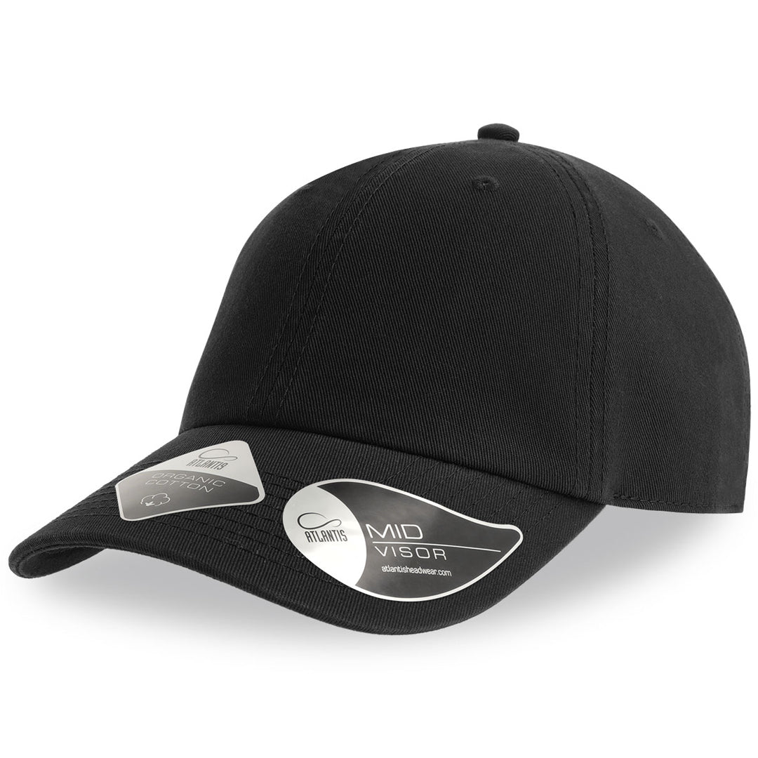 House of Uniforms The Fraser Organic Cap | Atlantis Atlantis Headwear Black
