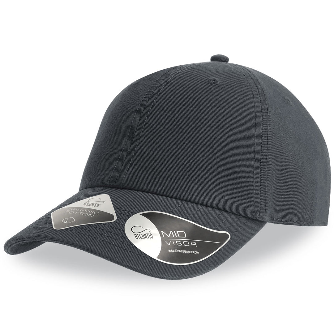 House of Uniforms The Fraser Organic Cap | Atlantis Atlantis Headwear Dark Grey