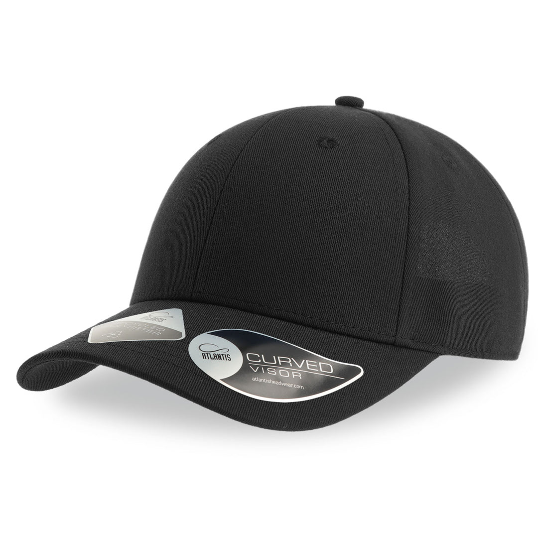 House of Uniforms The Joshua Recycled Cap | Atlantis Atlantis Headwear Black