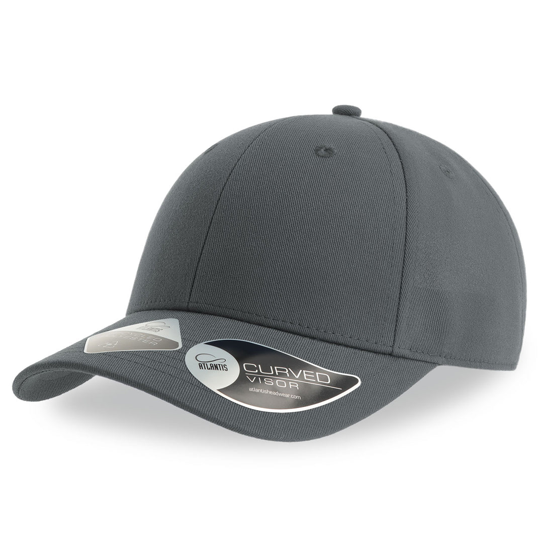 House of Uniforms The Joshua Recycled Cap | Atlantis Atlantis Headwear Dark Grey