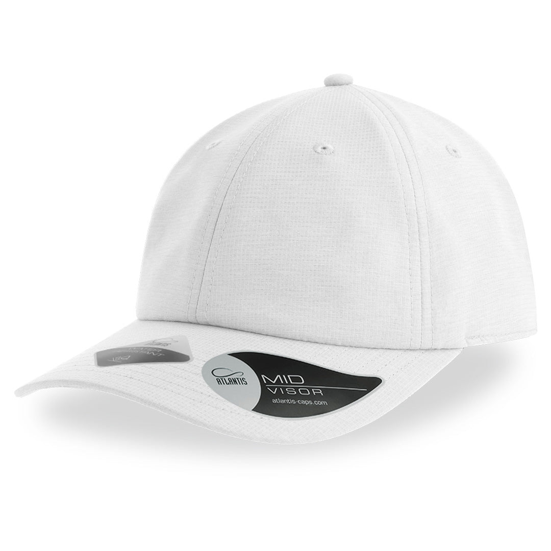 House of Uniforms The Energy Cap | Atlantis Atlantis Headwear White