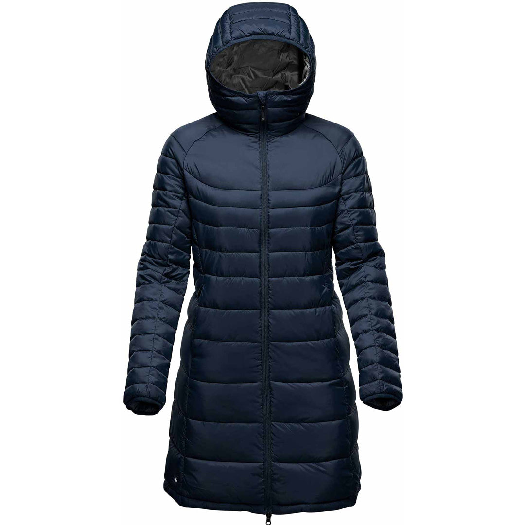 House of Uniforms The Labrador Parka | Ladies Stormtech Navy