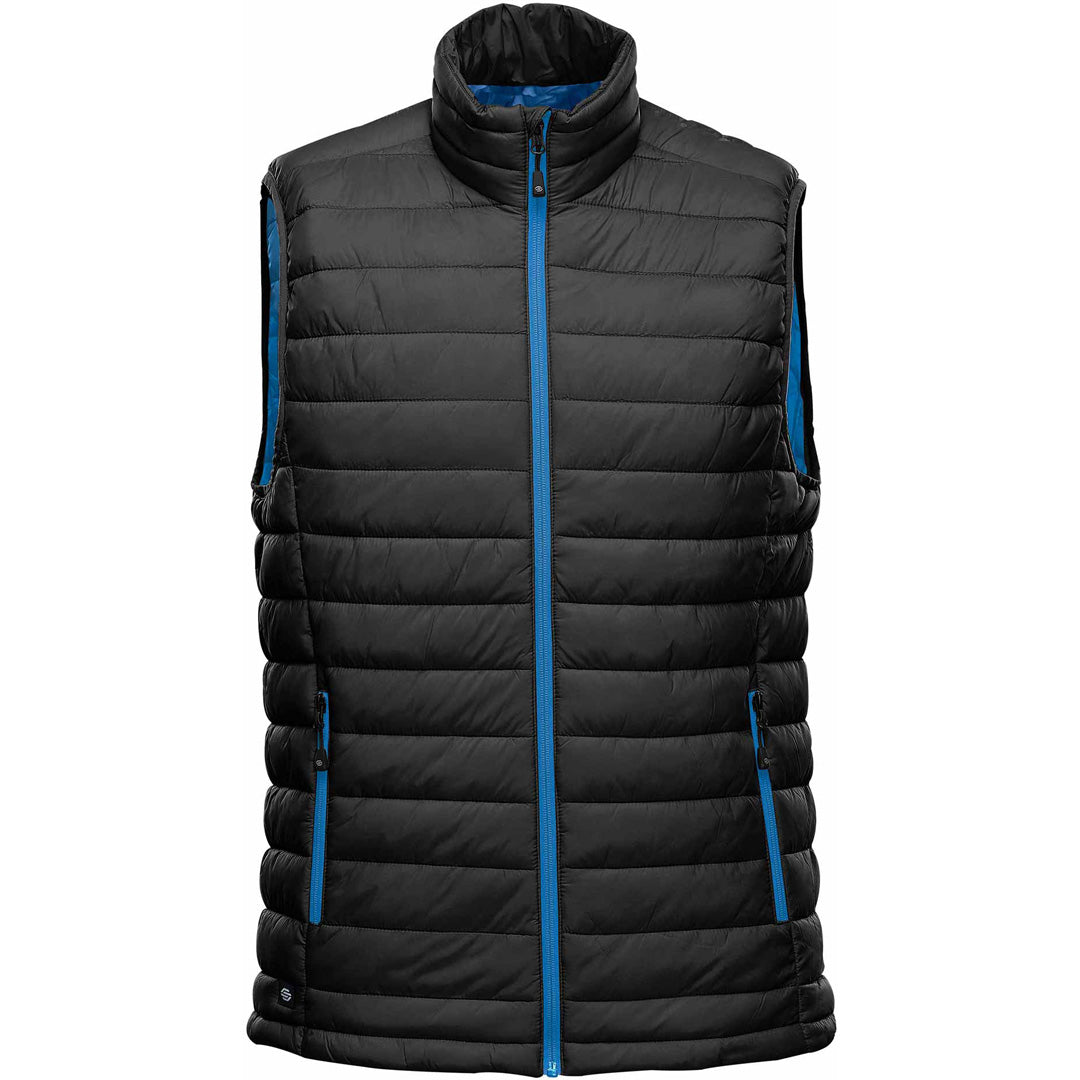 House of Uniforms The Stavanger Thermal Vest | Mens Stormtech Black/Blue