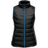House of Uniforms The Stavanger Thermal Vest | Ladies Stormtech Black/Blue