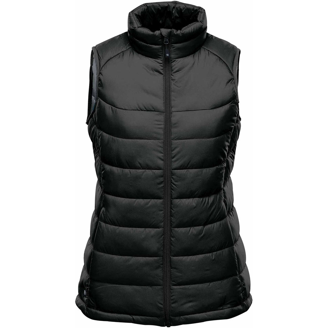 House of Uniforms The Stavanger Thermal Vest | Ladies Stormtech Black/Graphite