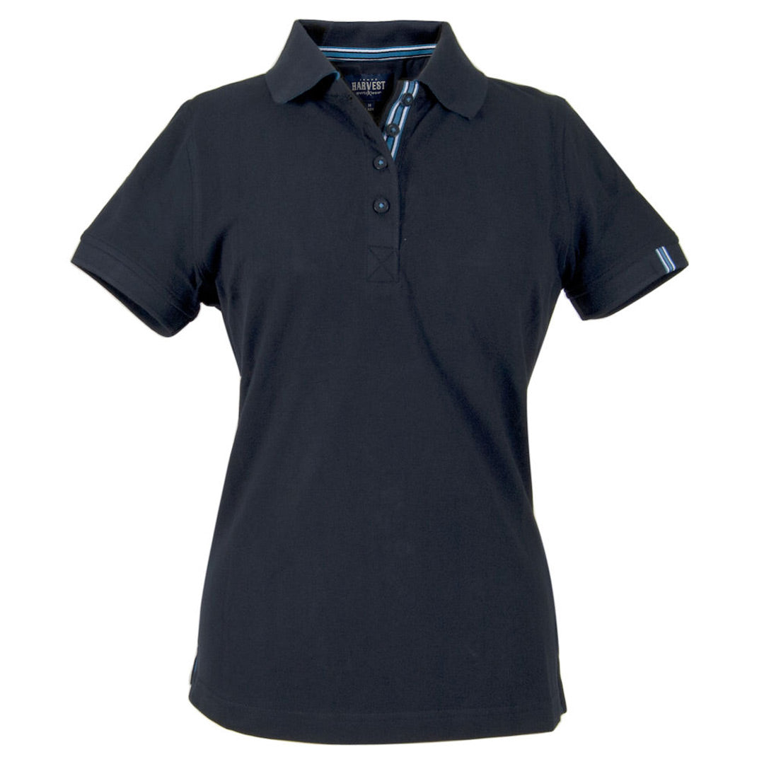 House of Uniforms The Avon Polo | Ladies | Short Sleeve James Harvest Navy