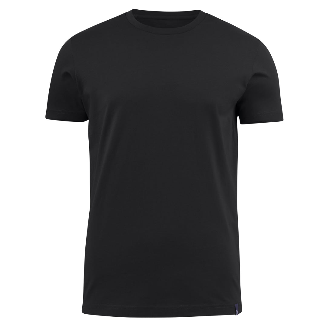 House of Uniforms The American U Tee | Mens James Harvest Black