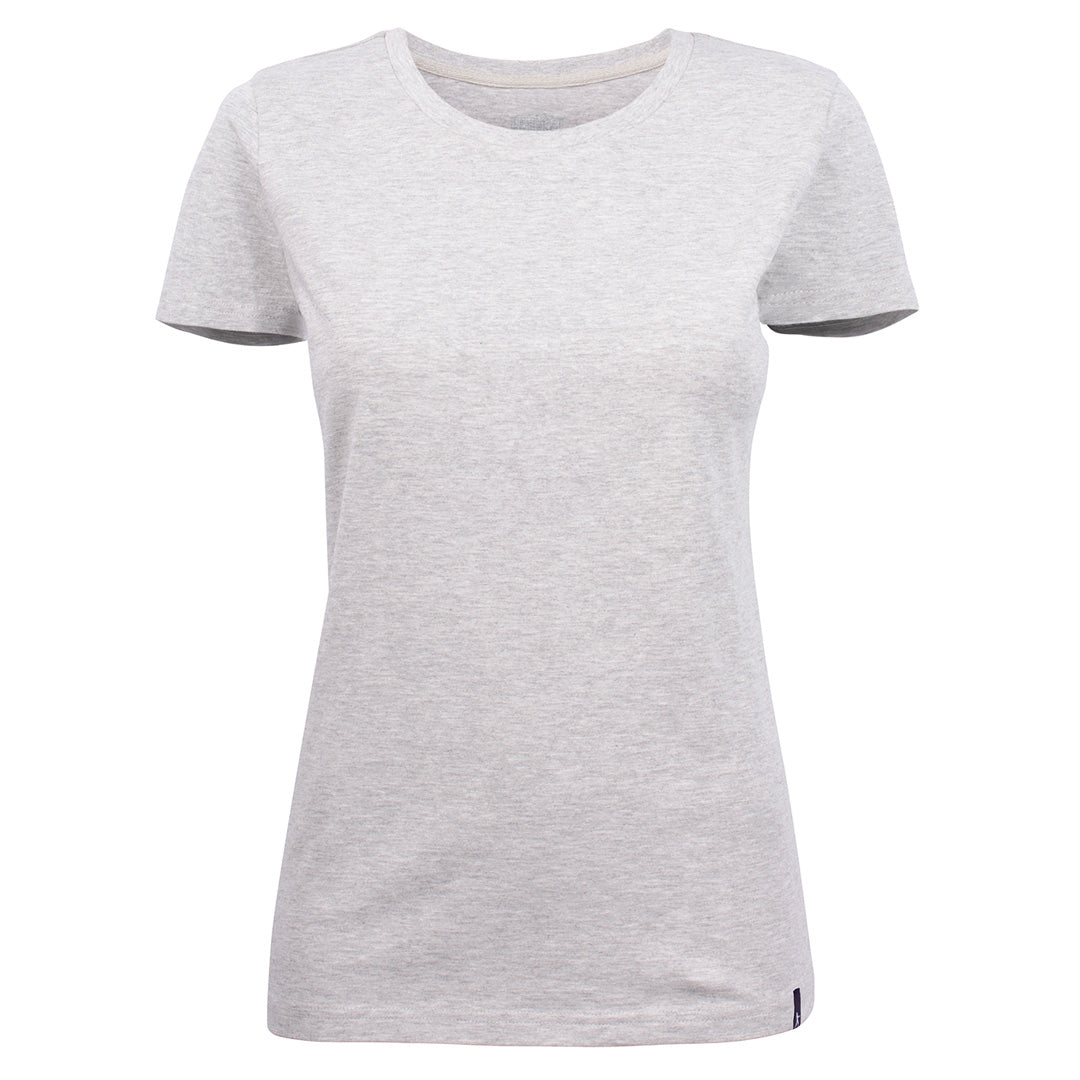 House of Uniforms The American U Tee | Ladies James Harvest Ash