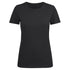 House of Uniforms The American U Tee | Ladies James Harvest Black