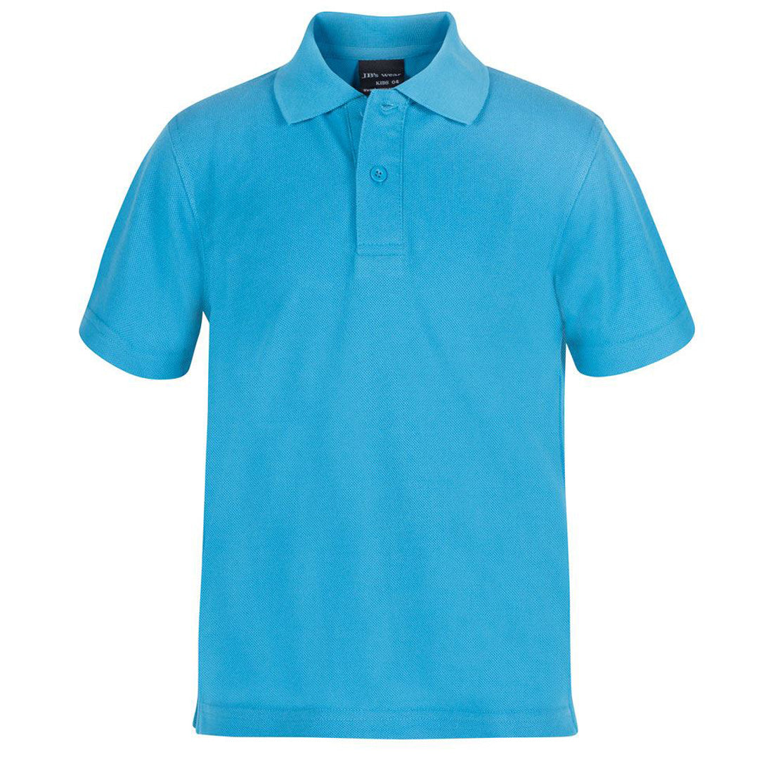 House of Uniforms The Pique Polo | Kids | Bright Colours Jbs Wear Aqua