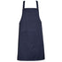 House of Uniforms The Urban Bib Apron | Adults | Cross Back Biz Collection One Size (80cms x 90cms)