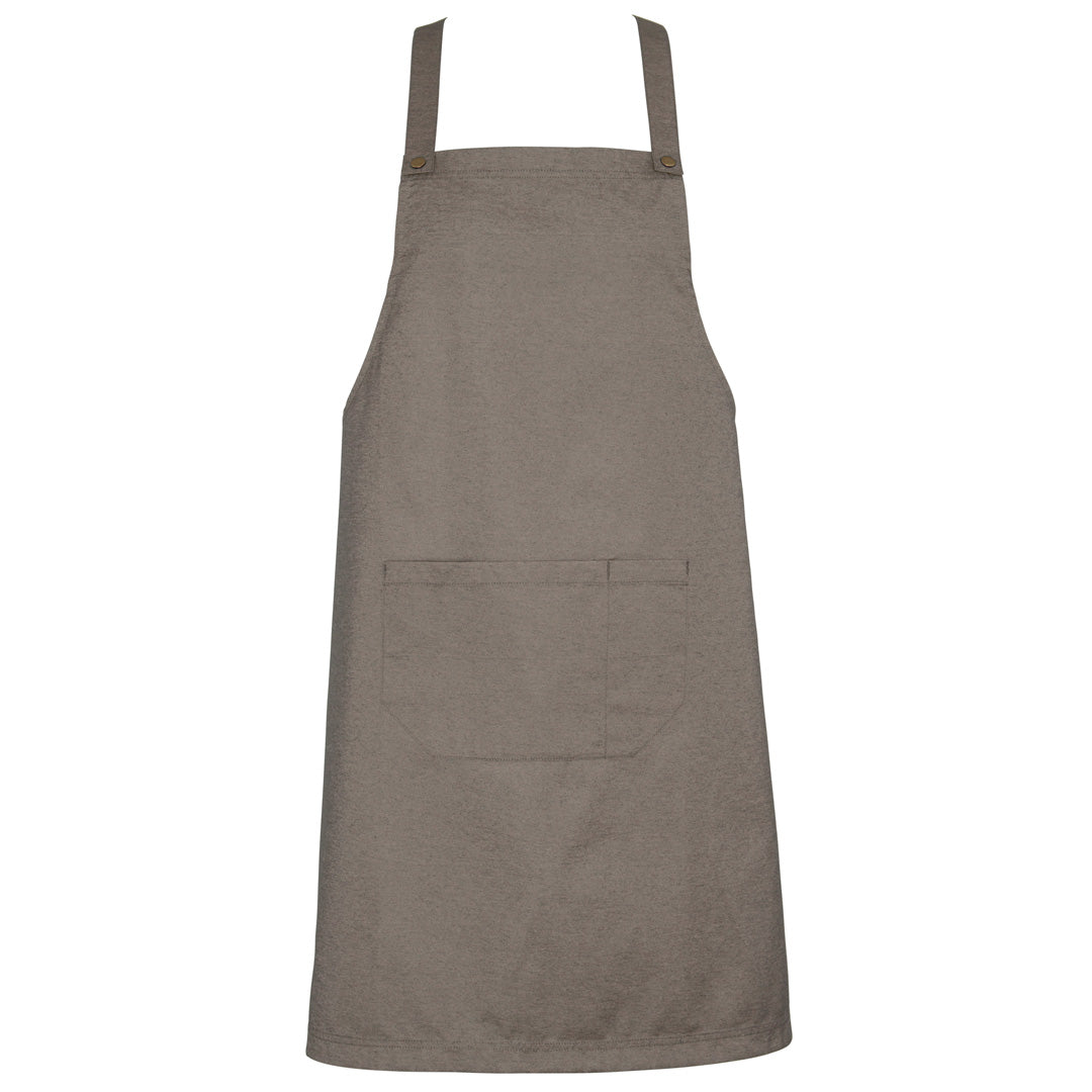 House of Uniforms The Urban Bib Apron | Adults | Cross Back Biz Collection One Size (80cms x 90cms)